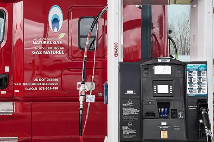 Fuel optimization for trucks